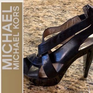 Michael Kors leather heels